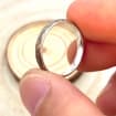 Fine Silver Tree Bark Band