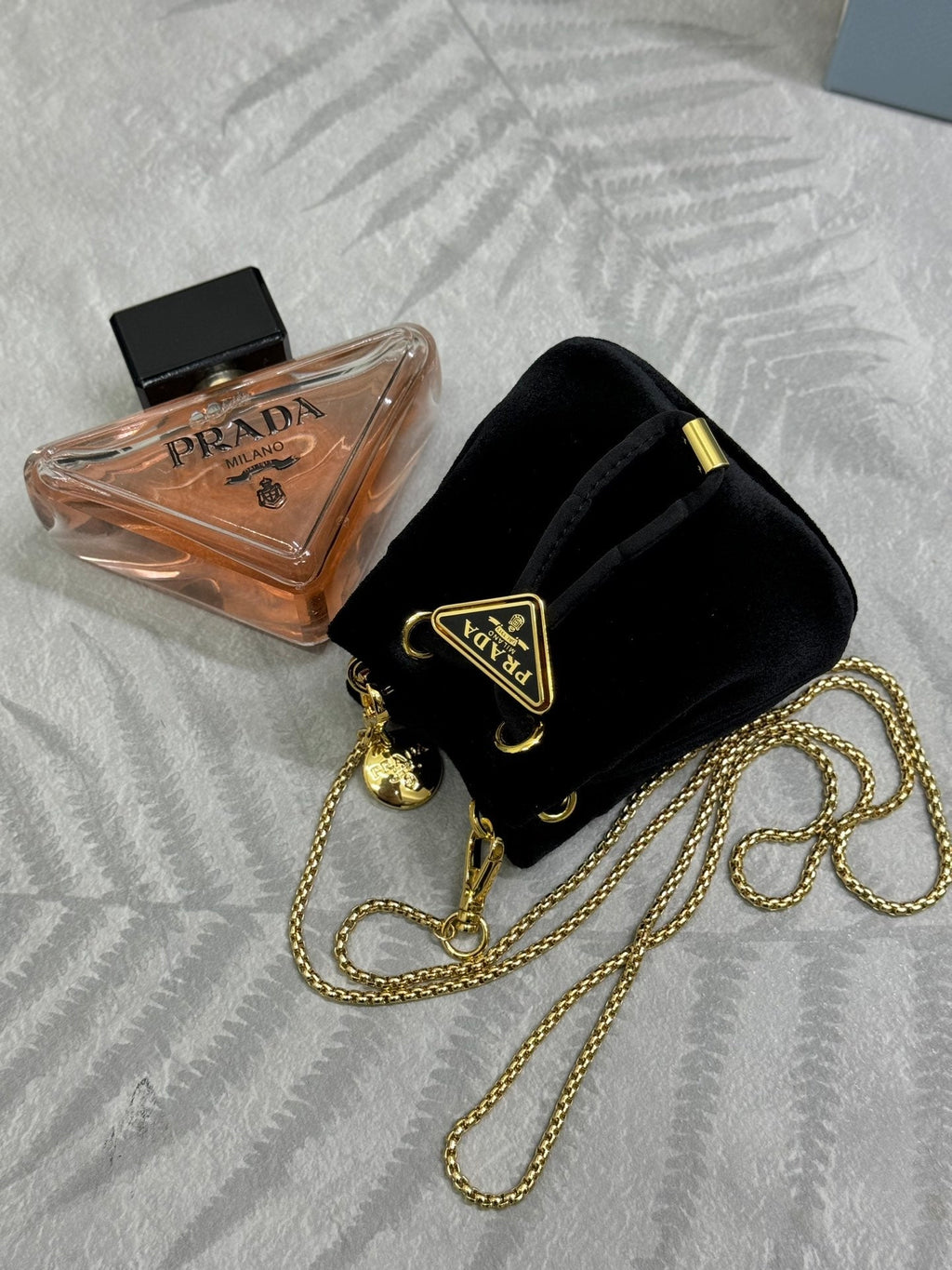 Pra Velvet Mini Bucket Black 267272