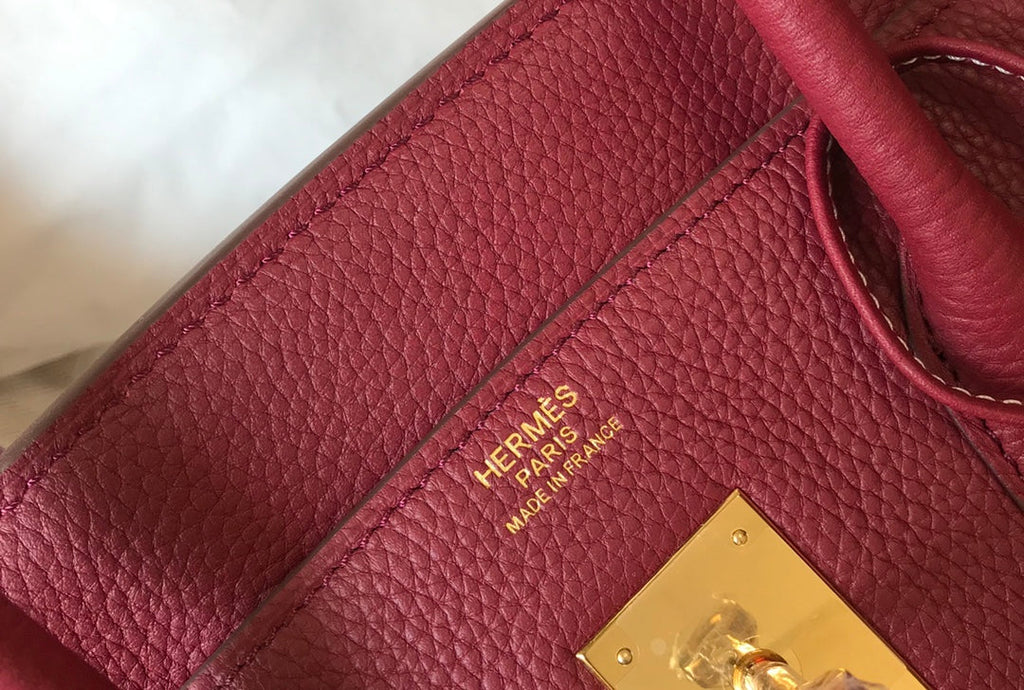 HM BIRKIN 35CM BAG JAM TOGO GOLD HARDWARE