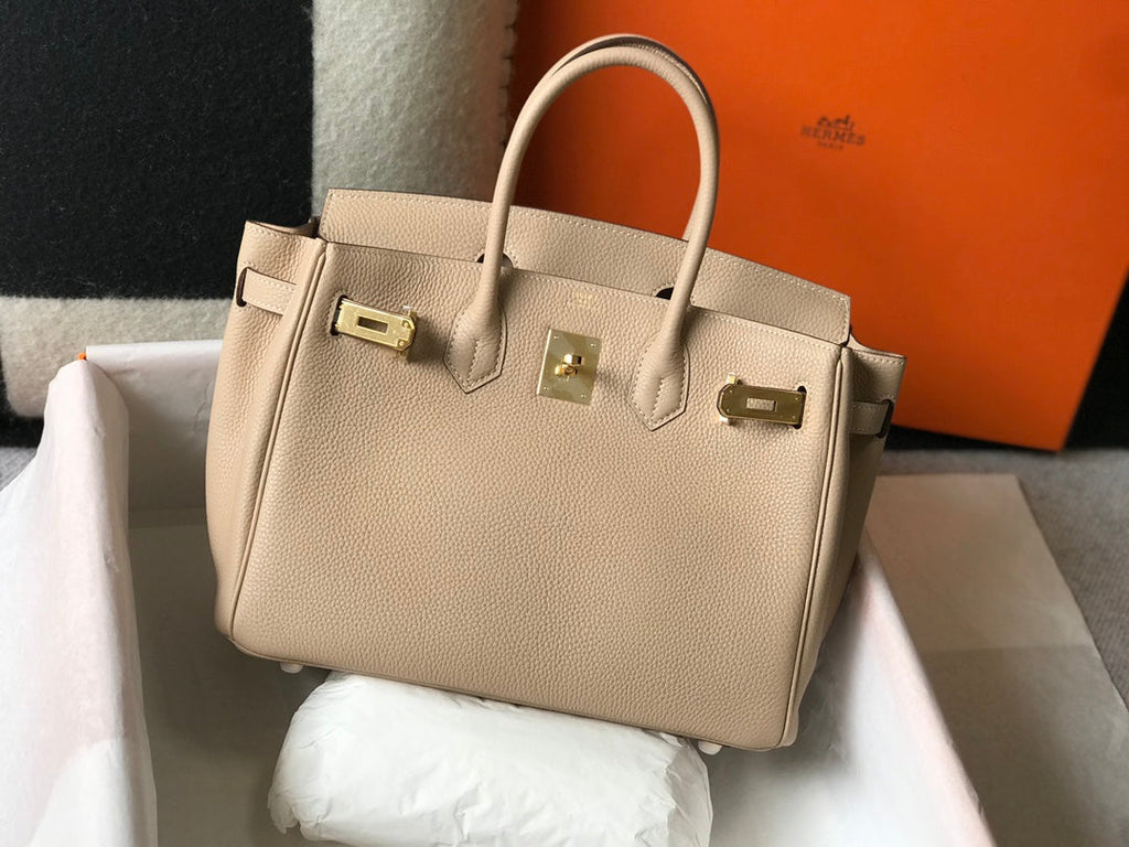 HM BIRKIN 35CM BEIGE TOGO LEATHER GOLD HARDWARE