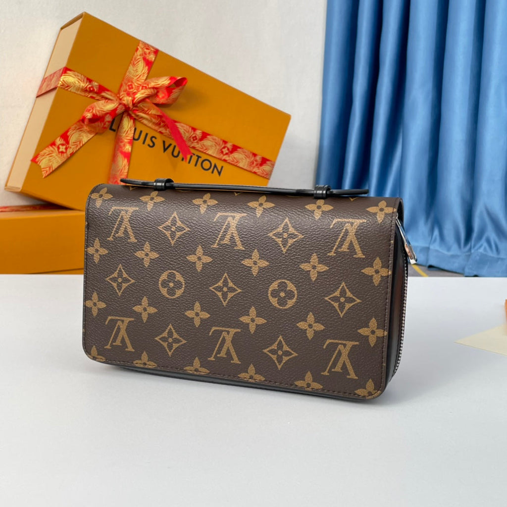 LV Zippy XL Brown Monogram Macassar Canvas 221560