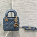 micro lady 12 raf blue lambskin ghw