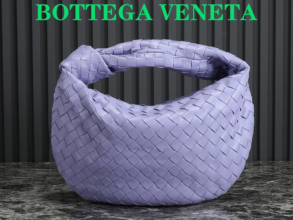 bv teen jodie 36cm purple lambskin