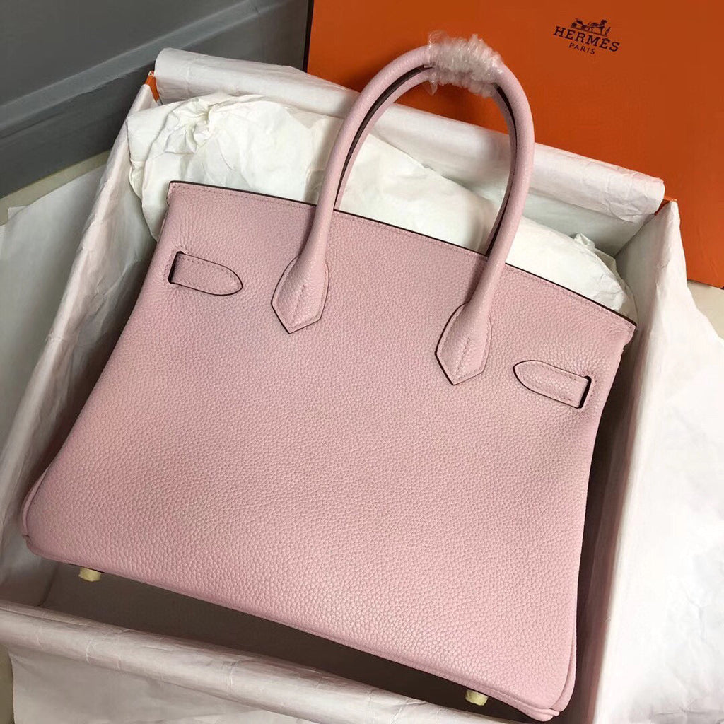 HM BIRKIN 30CM PINK TOGO LEATHER GOLD HARDWARE