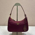 Prada Re-Edition 2005 Re-Nylon bag Burgundy Recycled polyamide