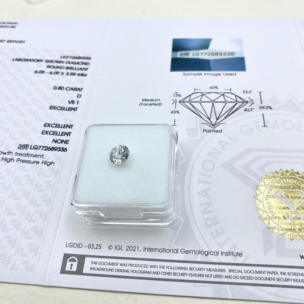 Lab-Grown Diamond 14K White Gold Maple Leaf Ring Set