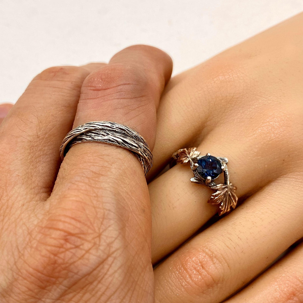 Sterling Silver Twig Ring