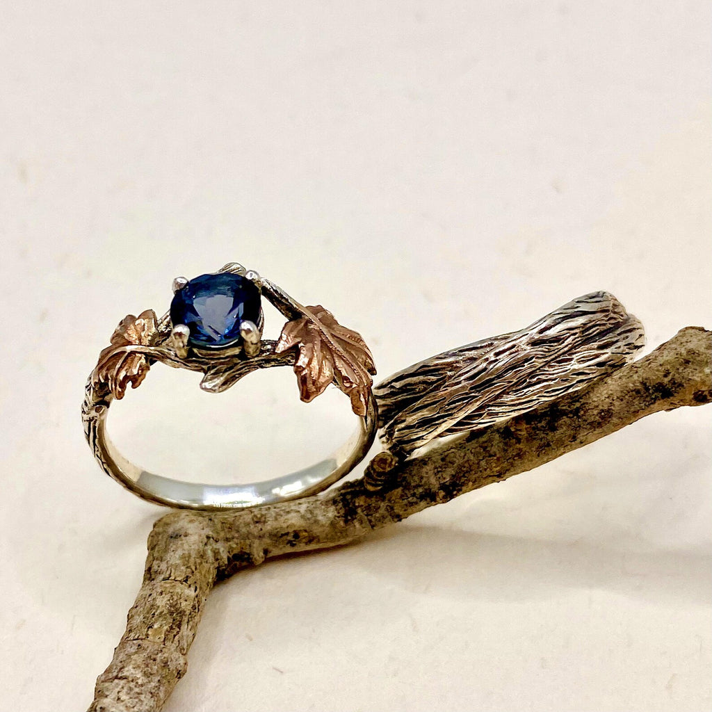 Sterling Silver Twig Ring