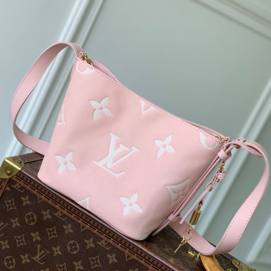 LV All In BB bag Pink Monogram Empreinte leather 240978