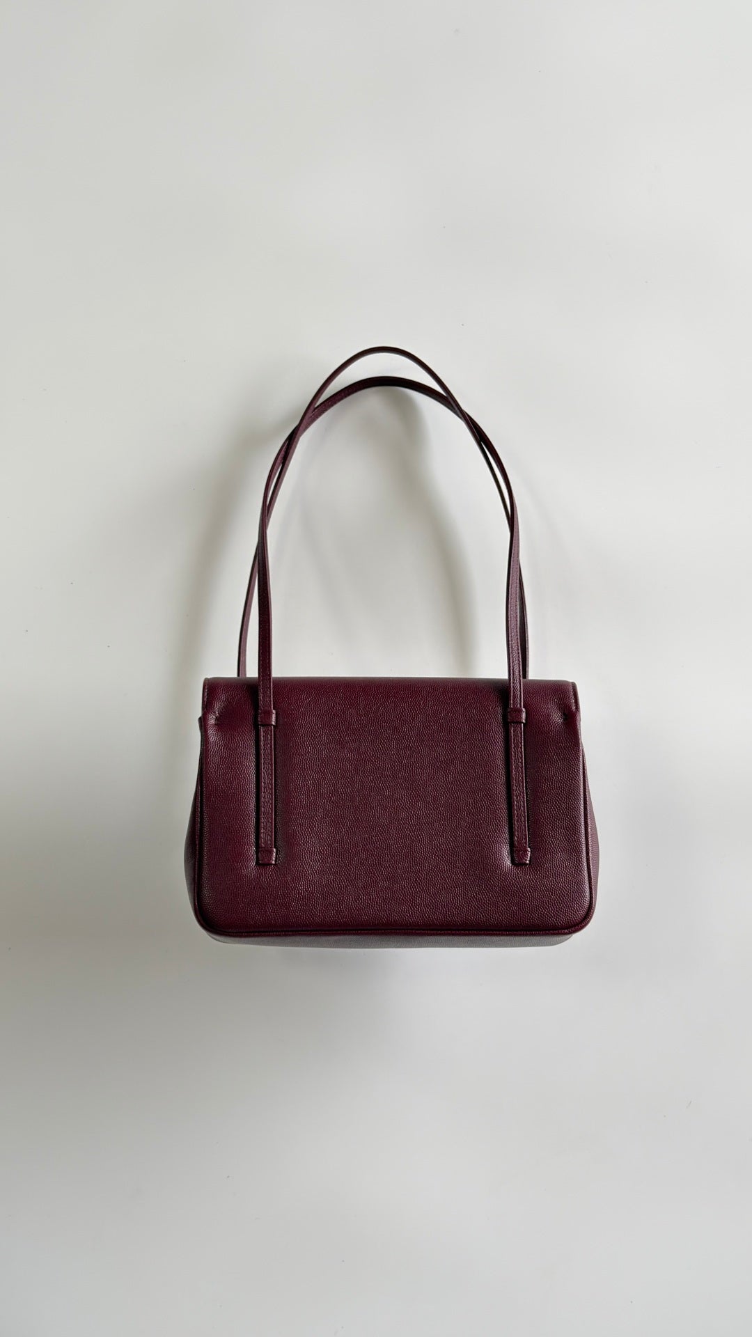 Chanel 26 Shoulder Bag 22 Burgundy Caviar Leather