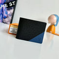 LV Multiple Wallet Black Blue Taiga Cowhide 221440
