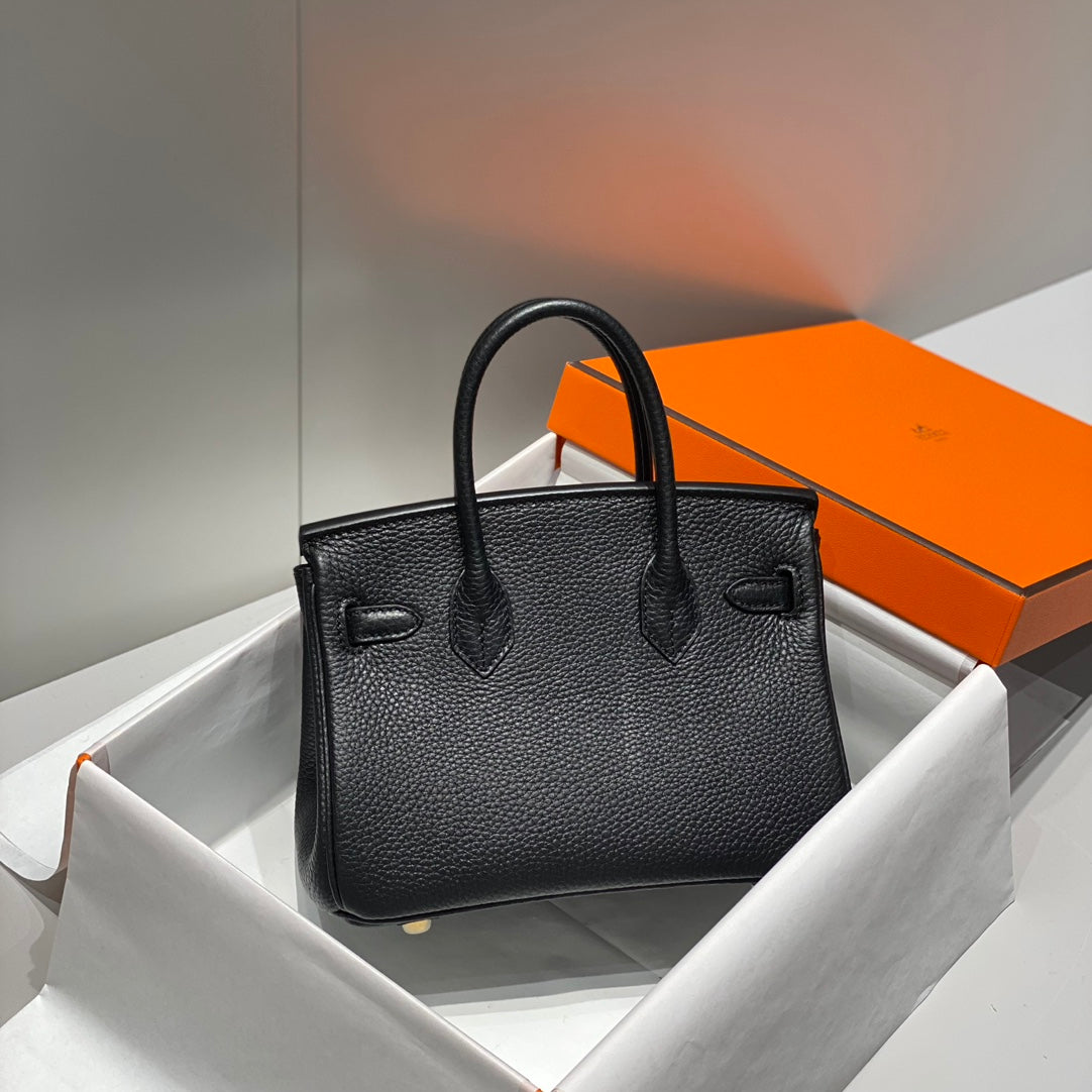 HM Birkin 20cm Black Togo Leather Gold Hardware