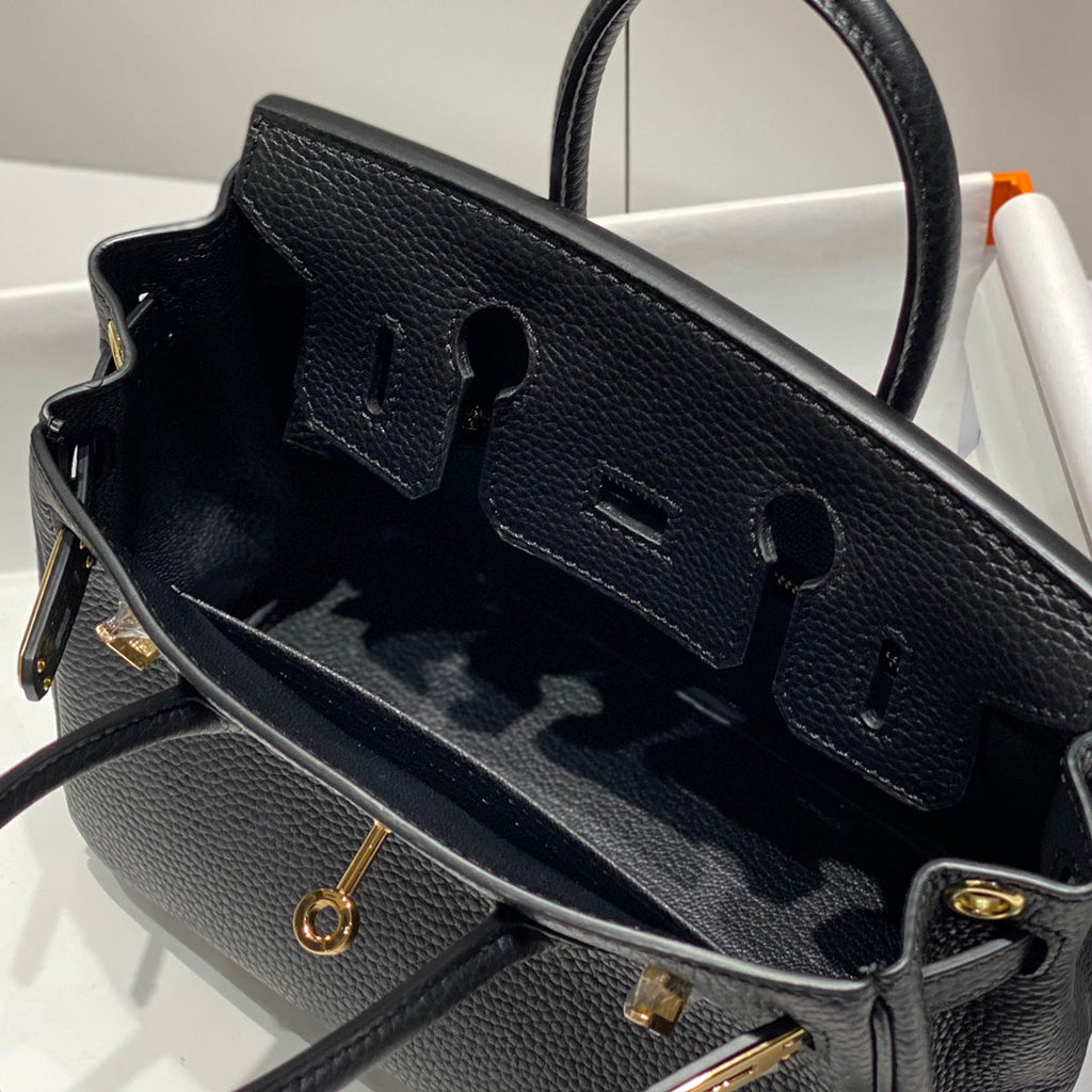 HM Birkin 20cm Black Togo Leather Gold Hardware