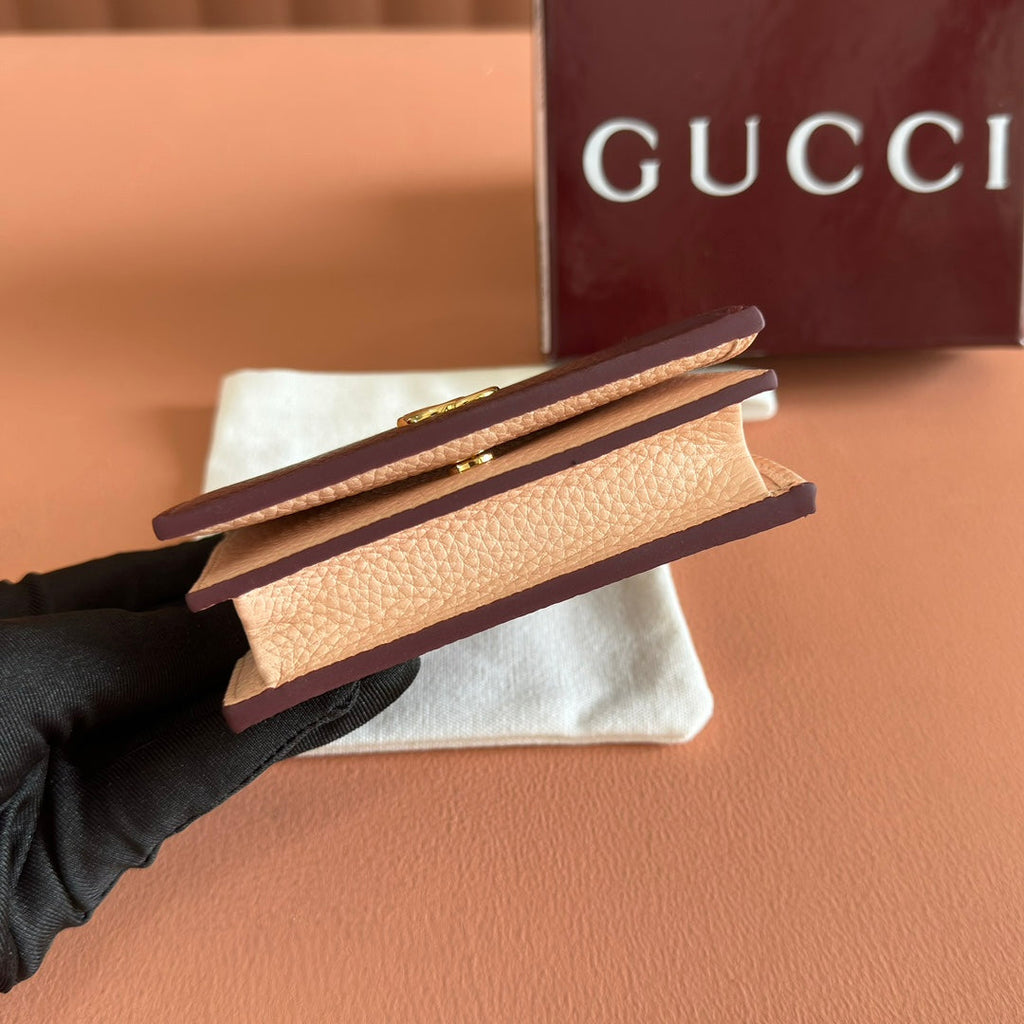 Gucci Marmont Wallet Rosso Ancora Red Leather 255228