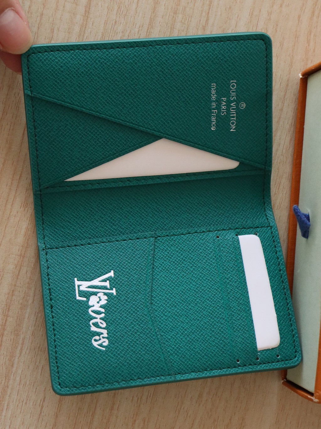 LV Pocket Organizer Monogram Heritage Canvas