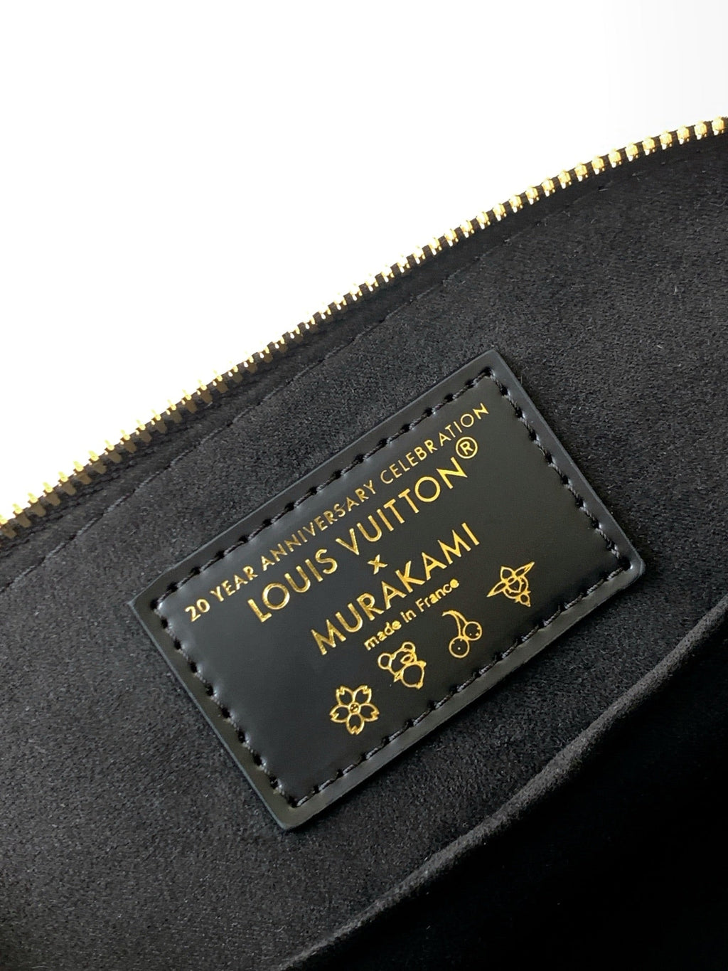 LV x TM Alma BB M13670 Handbag 23.5cm Black Epi Grained Cowhide