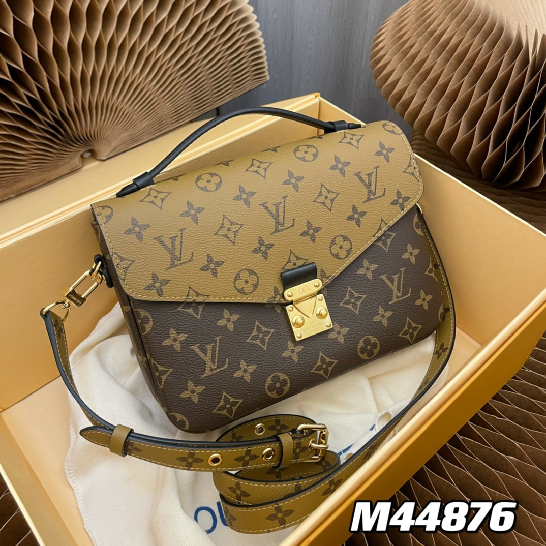pochette metis 25 monogram reverse canvas