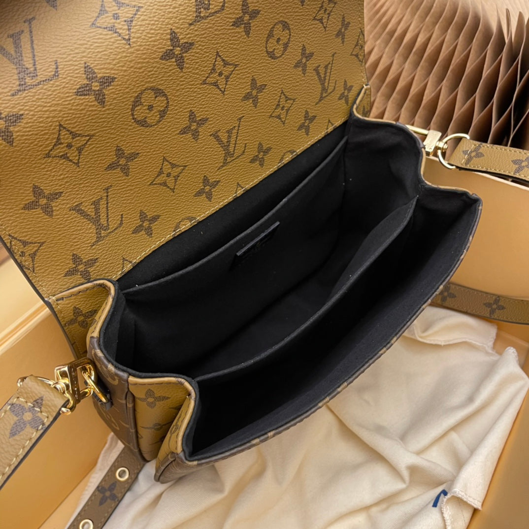 pochette metis 25 monogram reverse canvas