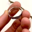Fine Silver Twig Ring