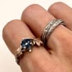 Sterling Silver Twig Ring