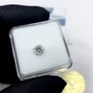 Lab-Grown Diamond Sterling Silver Maple Leaf Ring