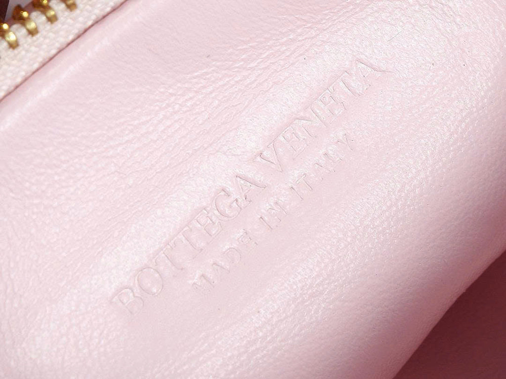 BV Mini Jodie 28cm in Soft Pink Sheepskin